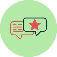 Feedback Vector Icon