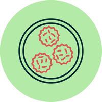 falafel vector icono