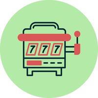 Slot Machine Vector Icon