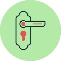 Door Knob Vector Icon