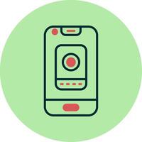 icono de vector de teléfono inteligente