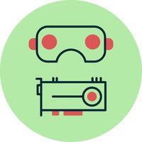 Virtual Reality Vector Icon