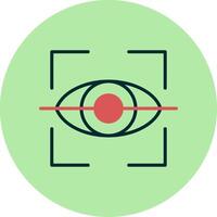 Retinal Scanner Vector Icon