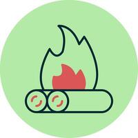 Campfire Vector Icon