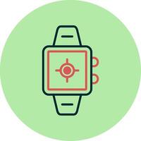 icono de vector de reloj inteligente