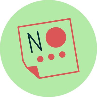 Say No Vector Icon