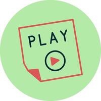 Play Vector Icon