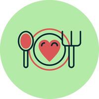 Dinner Vector Icon