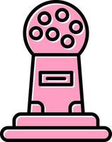 Gum Machine Vector Icon