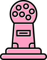 Gum Machine Vector Icon