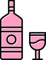 Alcoholic Drink Vector Icon