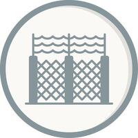 Barbed Wire Vector Icon