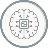 Artificial Intelligence Vector Icon