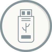 Flash Disk Vector Icon