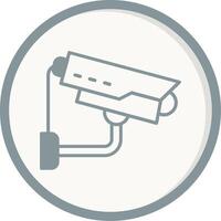 icono de vector de cámara de seguridad