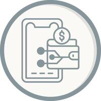 Digital Wallet Vector Icon