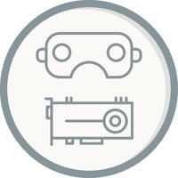 Virtual Reality Vector Icon