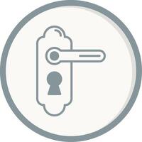 Door lock Vector Icon