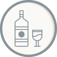 Alcoholic Drink Vector Icon