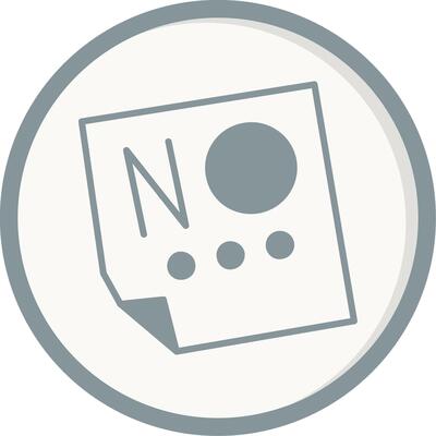 Say No Vector Icon