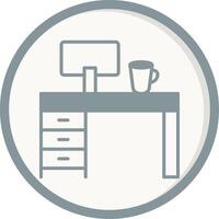 Desk Vector Icon