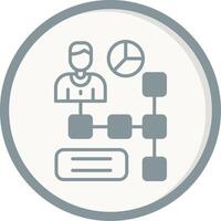 Hierarchical Structure Vector Icon