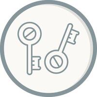 House Key Vector Icon