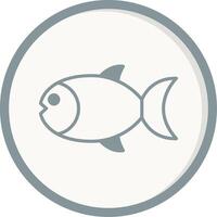 icono de vector de pescado