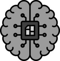 Artificial Intelligence Vector Icon