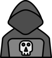 icono de vector de hacker