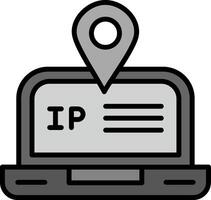 ip vector icono