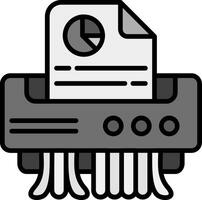 Shredder Vector Icon