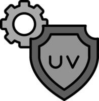 icono de vector de protección