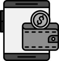 Wallet Vector Icon