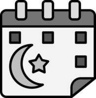 muharram vector icono