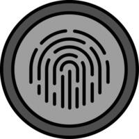 Fingerprint Vector Icon