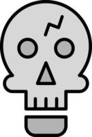 Skull Island Vector Icon