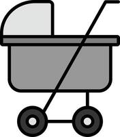 Stroller Vector Icon