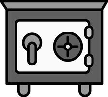 Safe Box Vector Icon