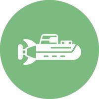 Submarine Vector Icon