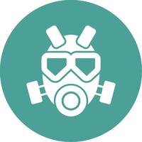 Gas Mask Vector Icon