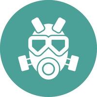 Gas Mask Vector Icon