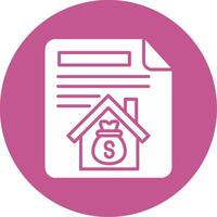 Mortgage Vector Icon