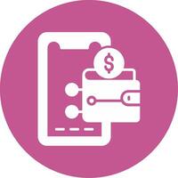 Digital Wallet Vector Icon