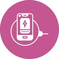 Wireless Charger Vector Icon