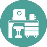 Workplace Vector Icon