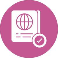 Passport Vector Icon