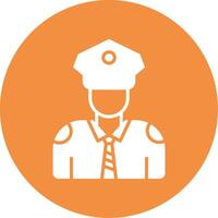 Security Guard Vector Icon