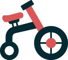 Acrobatic Bike Vector Icon