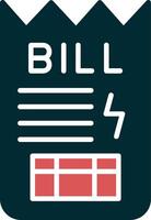 Bill Vector Icon